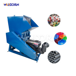 เครื่องย่อยพลาสติกแบบเพลาเดียวอัตโนมัติ Walldorn สำหรับวัสดุ ABS/PC/PS/PP/PE - Product Image 5
