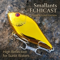 Leurre dur de surface Smallants ECHICAST pour maquereau, thon et GT en eau salée - 73g 122mm, fil d'acier renforcé monobloc, 4X Strong, hameçon triple 2/0