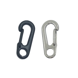 נירוסטה מיני אביב מפתח אבזם <span class=keywords><strong>Carabiner</strong></span> קליפ עבור דקור תלייה - Product Image 4