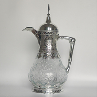 Bouilloire à eau en verre personnalisable en forme de goutte d'eau, grande capacité de 1,6 litre, à température contrôlée, anti-dommages, pour thé, café et eau