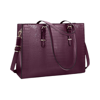 Nouveauté Sac à dos pour ordinateur portable en cuir pour femme, élégant sac à dos en PU, sac à dos multifonctionnel pour ordinateur portable, voyage d'affaires