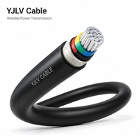 Câble en aluminium basse tension YJLV nu 1*0,5 mm classe C ignifuge pour appareils électroménagers et câblage automobile