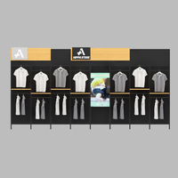 Présentoir de vêtements de magasin de détail/présentoir de T-shirt/support d'affichage de T-shirt