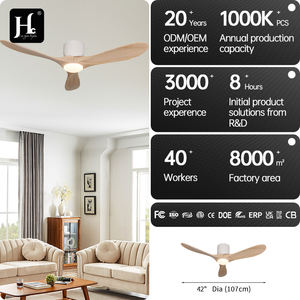 Ventilador de Techo Eléctrico de CC con Control Remoto Inteligente, de Perfil Bajo para Techos Bajos - Product Image 4