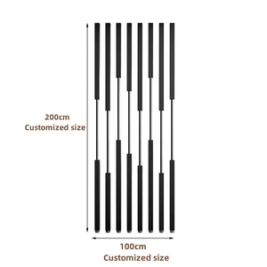 Tấm chắn bằng kim loại không gỉ mạ thép không gỉ, cắt laser theo phong cách Art Deco, chống thấm nước, dùng làm vách ngăn trang trí phòng khách khách sạn. - Product Image 6