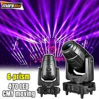 Projecteur professionnel à tête mobile LED 420W BSW Beam Spot Wash CTO CMY pour scène, concert, théâtre, événement