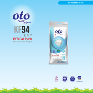 Mascarilla Oto de 5 Capas KF94, Mascarilla Médica L10, Ofrece Alta Filtración, Comodidad Transpirable y Protección Higiénica Diaria para Todos - Product Image 2
