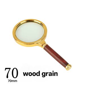 रेडवुड हैंडल एब्स और पीतल के हेडबैंड ने पढ़ने और आउटडोर अवलोकन के लिए आवर्धक ग्लास ऑप्टिकल ग्लास लेंस का नेतृत्व किया - Product Image 6