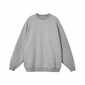 Fabricante de Ropa H5557, Sudaderas Personalizadas al por Mayor para Hombre, Cuello Redondo, Forro Polar, Mezcla de Algodón de 360 g/m² - Product Image 4