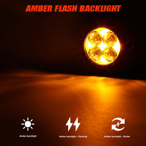 High Power 3,5 inch motor aangedreven lamp met kabelboom schakelaar motorfiets spotlight voor Yamaha MT-07 <span class=keywords><strong>Tracer</strong></span> 700 Super Tenere - Product Image 3