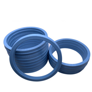 Cung cấp màu xanh gia cố chính con dấu dầu máy xúc phụ kiện xi lanh PU polyurethane + cao su vòng Sao chịu mài mòn và - Product Image 2