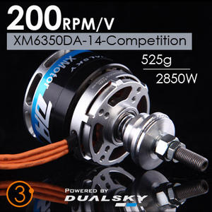 Motor sin escobillas Dualsky XM6350DA para avión <span class=keywords><strong>RC</strong></span> de ala fija de competición <span class=keywords><strong>F3A</strong></span> | Motor modelo original de alta precisión Dualsky - Product Image 4