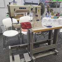 Machine à coudre industrielle professionnelle à point droit à grande vitesse à aiguille simple pour canapés, coussins, tentes