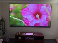 Écran de projection laser Telon 100 pouces PET Crystal UST ultra courte focale 4K à cadre fixe CLR anti-lumière ambiante