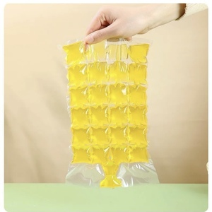 Food Grade Disposable PP <b>Plastic</b> Ice Packs Mold Transparent Square Shape Heat Seal Ice Grid Bag Passion Fruit <b>Block</b> Artifacts - Product Image 2