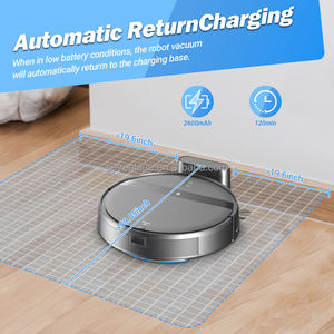 3 en 1 Control remoto multifuncional Limpieza automática inteligente Robot aspirador Fregona Limpiador HEPA Batería RV Uso doméstico - Product Image 6