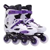Patins à roulettes professionnels respirants Flying Eagle X5F pour adultes, hommes et femmes, roulements ABEC-7, roues en PU, coque de chaussure transparente