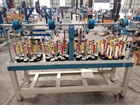 Machine à tresser à grande vitesse 16/32/48/96 broches pour cordes statiques en nylon tressé haute ténacité pour l'extérieur 9 mm