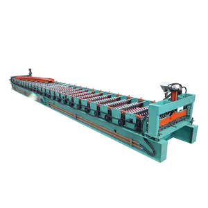 hot sale in nigeria aluminum thin sheet corrugated roofing sheet making machine