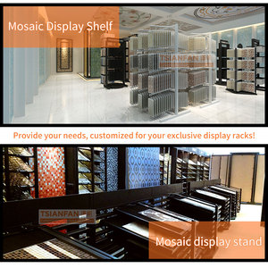 Los Comercios Minoristas Ahorran Espacio con el Expositor de Mosaicos Inclinado de Pared y el Expositor Vertical Multi-Slot - Product Image 2