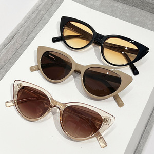 SPARLOO 50333 personalizzare il Logo europeo americano di moda Cat Eye <span class=keywords><strong>occhiali</strong></span> <span class=keywords><strong>da</strong></span> <span class=keywords><strong>sole</strong></span> semplici tutte le partite Casual montatura sottile piede nuovo 2025 - Product Image 1