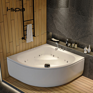 Bañera de Hidromasaje Triangular Moderna de Acrílico Independiente IZE - Product Image 6