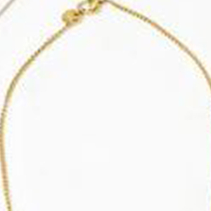 Collana in acciaio inossidabile con ciondolo a forma di lettera N placcato oro, gioiello alla moda per donna - Product Image 5