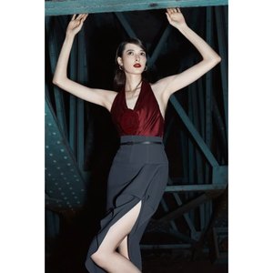 กระโปรงผู้หญิงกระโปรงยาวกระโปรงยาวคุณภาพดีวัสดุ Enzo & LEO เวียดนาม - Product Image 5