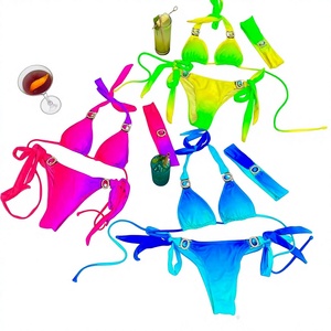 High quality swimwear Bikini sets for <b>beach</b> Designer bikini pairs - Product Image 3