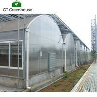 Haute Qualité En Acier Galvanisé Serre De Jardin En Polycarbonate