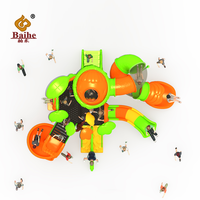 Toboggan et Aire de Jeux Extérieurs Commerciaux, Équipement d'Amusement et de Loisirs pour Enfants