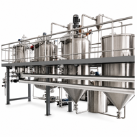 Filtre à huile automatique en acier inoxydable pour la neutralisation et la déacidification de l'huile de sésame, capacité de 1 à 5 TPD, usines de raffinage économes en énergie