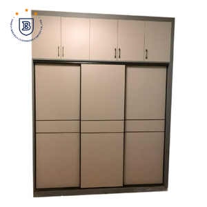 Nouvelle situation Armoire moderne en bois pour chambre simple porte coulissante design personnalisé <span class=keywords><strong>mobilier</strong></span> <span class=keywords><strong>vestiaire</strong></span> d'hôtel - Product Image 2