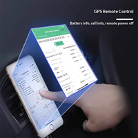 Écran LCD intelligent Jikong JK BMS 2.0-7.0 pouces avec moniteur SOC/Compteur Coulomb pour stockage d'énergie solaire, LiFePO4, VR et marine