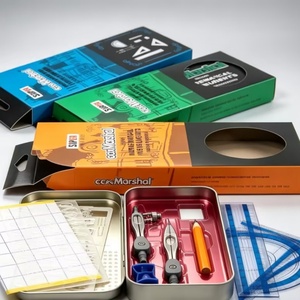 Wholesale Factory 13pcs Super Marshal Math Learning Education Essential Student <b>Drawing</b> Compass Set <b>with</b> Custom Logo - Product Image 5