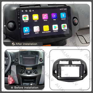 Nigeria Vente en gros usine autoradio 9/10 pouces compatible Toyota RAV4, lecteur multimédia DVD pour tableau de bord, cadre de navigation automobile - Product Image 4