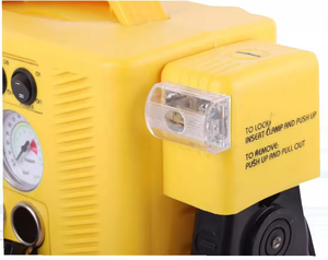 เครื่องจั๊มพ์สตาร์ทรถยนต์ 12V รุ่นใหม่ สถานีพลังงานอเนกประสงค์ 5 in 1 ชุดอุปกรณ์ฉุกเฉินสำหรับยานยนต์หนัก ชุดจั๊มพ์สตาร์ทรถบรรทุก 17000mAh 900A พีค - Product Image 3