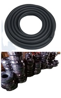 Tuyau d'eau de refroidissement de moteur automobile en caoutchouc EPDM (éthylène-propylène) à trois éléments, avec collier de serrage, modèle flexible basse pression