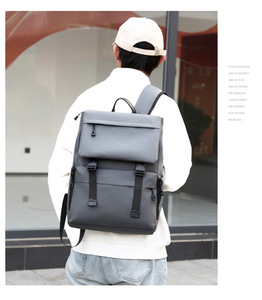 Nueva Mochila Escolar y <span class=keywords><strong>de</strong></span> Viaje Impermeable Unisex <span class=keywords><strong>de</strong></span> Gran Capacidad con Puerto USB, Diseño Moderno y Ligero - Product Image 4