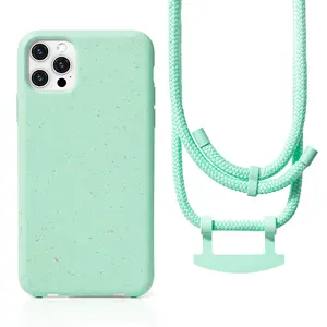 Recycle Material Cases Biodegradable Phone Cases With Biodegradable Packaging For iPhone Cases