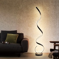 Lampe d'angle nordique contemporaine créative Arc intelligent minimaliste hôtel salon rvb danse lampadaire Led moderne