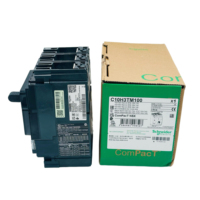 Interruptor de Circuito en Caja Moldeada Original, Nuevo, Serie ComPacT NSX100H, Compatible con el Controlador PLC C10H3TM100, Controlador Industrial
