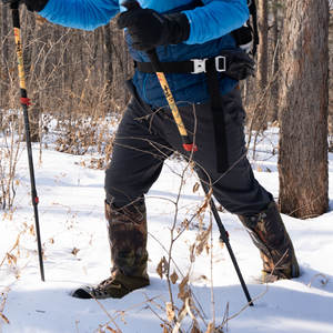 Guêtres de randonnée imperméables et résistantes à l'usure pour l'hiver, protection des jambes et des pieds sous la neige - Product Image 5