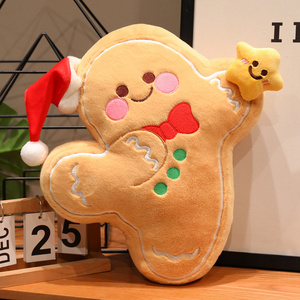 Peluche all'Ingrosso a Forma di Omino di Pan di Zenzero dei Desideri, Regalo di <span class=keywords><strong>Natale</strong></span>, Regalo di Compleanno per Bambini, Giocattolo Morbido - Product Image 2