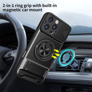 Nouvelle conception de protection d'objectif de caméra coulissante, coque de téléphone magnétique antichoc pour <span class=keywords><strong>iPhone</strong></span> <span class=keywords><strong>11</strong></span> 12 13 14 15 16 <span class=keywords><strong>Pro</strong></span> Max 17 Air Case - Product Image 4