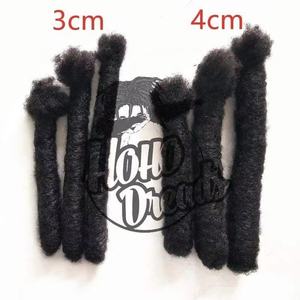 [Jiffy/Hohodreads] Extensions de dreadlocks préfabriquées en cheveux humains naturels afro crépus, grande taille 3 et 4 cm - Product Image 3