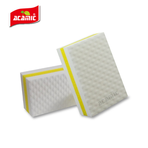Công suất cao <span class=keywords><strong>melamine</strong></span> bọt cho ma thuật miếng bọt biển tẩy cho món ăn giày làm sạch bền nóng nén nhà bếp Sử dụng tuyệt vời cọ rửa - Product Image 2