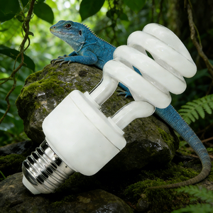 ShengXiang Hersteller UVB2.0 UVB5.0 UVB10.0 UVA Glasfaser Spiral Umweltfreundliche Reptilien-UVB-Leuchtmittel für Reptilien - Product Image 1