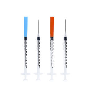 Медицинская одноразовая инсулиновая шприц-система CE/ISO: стерильная инсулиновая игла, пластиковый безопасный инсулиновый шприц - Product Image 2
