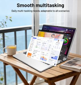 Ordinateur portable 14 pouces neuf, OEM, meilleur prix, pas cher, N4000, RAM 6 Go, SSD 256 Go, en plastique, ordinateur portable éducatif, ordinateur portable - Product Image 2